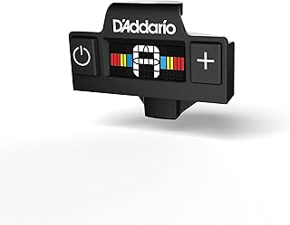 Тюнер для гитары D'Addario - NS Micro Soundhole Tuner - подходит для резонаторного отверстия гитары - для акустических гитар и укулеле - зажим, не повреждающий резонаторное отверстие - быстрая и точная настройка