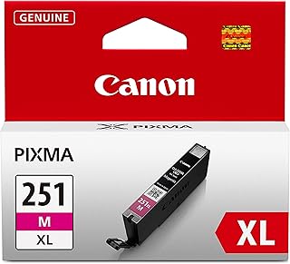Оригинальный пурпурный чернильный картридж Canon CLI-251XL, совместимый с принтерами MG6320, IP7220 и MG5420, MX922, MG5520, MG6420, MG7120, iX6820, iP8720, MG7520, MG6620 и MG5620.