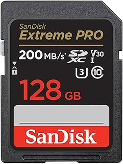 Карта памяти SanDisk Extreme PRO 128GB UHS-I U3 SDXC