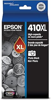 Картридж EPSON 410 Claria Premium с чернилами высокой емкости (T410XL120) совместим с принтерами Expression Premium XP-530, XP-630, XP-640, XP-7100, XP-830.