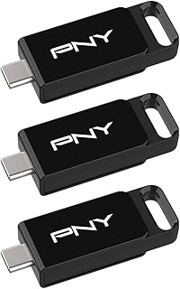 Флеш-накопитель Elite Type-C USB 3.2 объемом 128 ГБ – скорость чтения до 120 МБ/с, скорость записи до 10 раз выше, чем у USB 2.0, надежная конструкция, прочный и портативный для повседневного хранения и обмена данными, разъем Type-C, комплект из 3 штук.