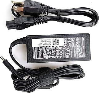 Новое оригинальное зарядное устройство Dell для ноутбука Inspiron 13 14 15, 3000 5000 7000 Series, 5558 5755 3147 7348-2in1 5555 5559, 0G6j41 0MGJN, 6558 5755 3147 7348-2in1 5555 5559.