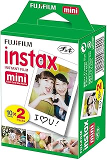 Пленка Fujifilm Instax Mini, 20 отпечатков для Fuji 8 50s 25 7s 90 300, полноцветная, двойная упаковка.