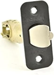 Сменная защелка Schlage 16-211 2 3/8" или 2 3/4" с тройной лицевой панелью Opti, цвет «состаренная бронза».