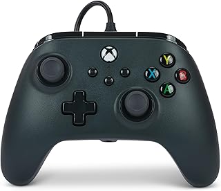 Проводной контроллер PowerA для Xbox Series X|S — черный, геймпад, игровой контроллер, совместим с Xbox One.