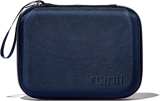 Дорожный чехол Nanit – защитный жесткий чехол для переноски видеоняни Nanit Pro и многофункциональной подставки, синий.