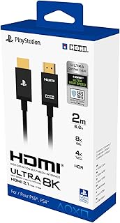 Высокоскоростной HDMI-кабель HORI для PlayStation® 5 — официально лицензирован компанией Sony.