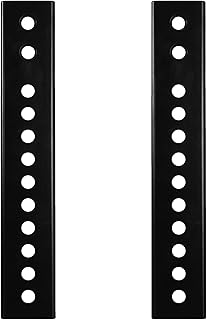 Комплект кронштейнов VIVO Vertical VESA Extender Plate Bracket Kit, предназначенный для телевизоров с низким стандартом VESA, подходит для потолочных креплений телевизоров, 2 кронштейна, черный, MOUNT-AD165