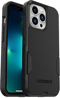 Чехол OtterBox Commuter Series для iPhone 13 Pro (ТОЛЬКО) — черный, тонкий и прочный, удобный для ношения в кармане, с защитой портов.