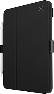 Чехол-портмоне Speck Products для iPad (10-го поколения - 2022 г.) с защитой Microban (черный/серый).