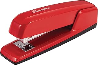 Степлер Swingline, вместимость 30 листов, бизнес-степлер 747, без застреваний, металлический, цвет Rio Red (74736)