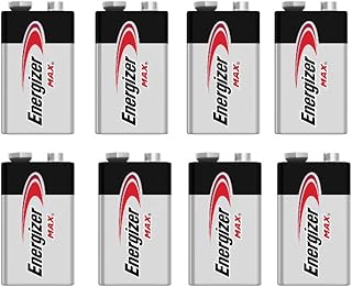 Щелочные батарейки Energizer E522 Max 9 В - 8 штук