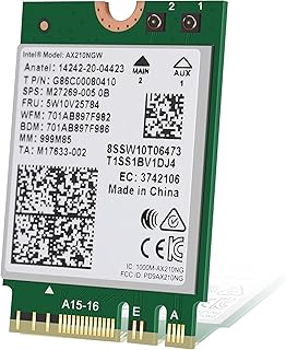 Сетевая карта Intel AX210 Tri-Band Wi-Fi 6E Bluetooth 5.3 для ноутбука