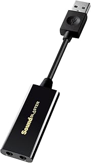 Внешний USB-адаптер звука Creative Labs Sound Blaster Play! 3 для Windows и Mac. Подключение по принципу Plug and Play (драйверы не требуются). Поддержка воспроизведения 24-битного звука с частотой 96 кГц.