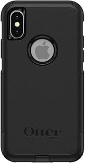 Чехол OtterBox для iPhone Xs и iPhone X серии Commuter — черный, тонкий и прочный, удобный для ношения в кармане, с защитой портов.