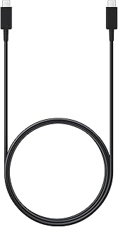 Кабель Samsung Type-C — Type-C длиной 1,8 м (5 А), черный.