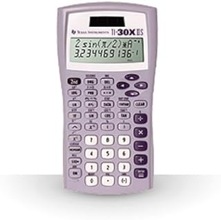 Научный двухстрочный калькулятор Texas Instruments TI-30X IIS, лавандовый цвет.