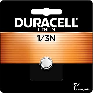 Литиевые батарейки Duracell DL1/3N CR1/3N 3V, комплект из 3 штук.