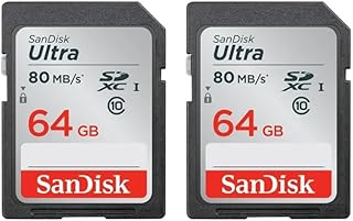 Набор из двух карт памяти SanDisk Ultra 64 ГБ SDXC UHS-I Class 10