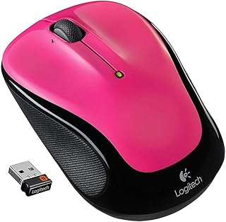 Беспроводная мышь Logitech M325 для прокрутки веб-страниц - Brilliant Rose