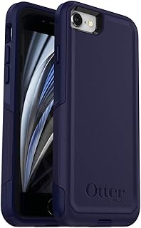 Чехол OtterBox Commuter Series для iPhone SE 3-го и 2-го поколений, iPhone 8 и iPhone 7 (не совместим с моделями больших размеров) - Indigo Way, тонкий и прочный, удобный для ношения в кармане, с защитой портов.