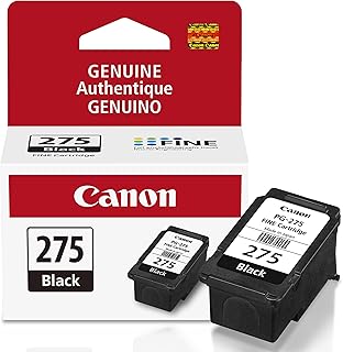 Оригинальный черный картридж Canon PG-275, совместимый с принтерами TS3520/3522, TR4720/4722, TS3720/3722.