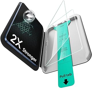Защитная пленка ESR (2 шт.) для iPad A16 11-го/10-го поколения (11 дюймов/10,9 дюйма, 2025/2022), закаленное стекло 9H с лотком UltraFit, поддержка Apple Pencil, защита от царапин, HD-качество, без пузырьков.