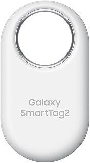 SAMSUNG SmartTag2 (2023) Bluetooth + UWB, защита от воды и пыли IP67, возможность поиска через приложение, срок службы батареи 1,5 года - белый
