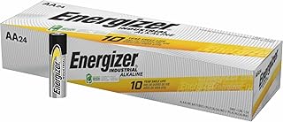 Щелочные батарейки Energizer AA промышленного класса 2779 мАч — упаковка из 24 штук.