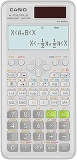 Casio fx-115ES Plus 2nd Edition – продвинутый научный калькулятор | Более 280 функций, естественный текстовый дисплей℠ | Идеально подходит для математики, естественных наук, инженерии и статистики