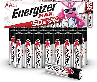 Щелочные батарейки Energizer AA, MAX Double A, 24 шт.