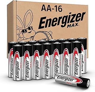 Батарейки Energizer MAX AA (16 шт.), щелочные батарейки типа АА