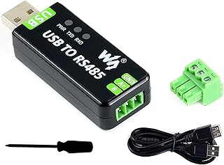 USB-конвертер в RS485, промышленный адаптер, оригинальные микросхемы FT232RL и SP485EEN, быстрая связь, встроенные схемы защиты, сбрасываемый предохранитель, защита от электростатического разряда.