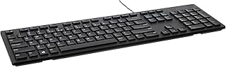 Проводная клавиатура Dell - черная KB216 (580-ADMT)