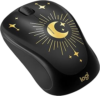 Беспроводная мышь Logitech Magic Night Compact — 2,4 ГГц с USB-приемником Unifying и высокоточным оптическим отслеживанием.