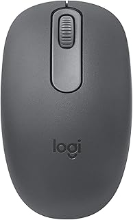Беспроводная Bluetooth-мышь Logitech M196, компактная и портативная мышь для ноутбуков, планшетов и других устройств, 12 месяцев работы от батареи, плавное отслеживание, совместима с ПК и Mac, Windows и macOS — графитовый цвет.