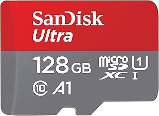 [Более старая версия] Карта памяти SanDisk Ultra microSDXC UHS-I 128 ГБ с адаптером - 120 МБ/с, C10, U1, Full HD, A1, Micro SD - SDSQUA4-128G-GN6MA