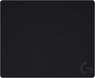 Игровой коврик для мыши Logitech G440, жесткий, оптимизирован для игровых сенсоров, с умеренным коэффициентом трения, нескользящий — черный.