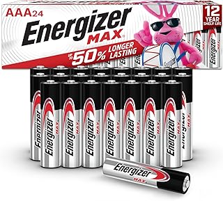 Батарейки Energizer AAA, щелочные, тип Max Triple A Max, 24 шт.