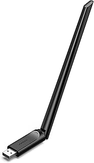 Wi-Fi адаптер UGREEN для настольного ПК, USB-адаптер WiFi 6 AX900 с двухдиапазонным режимом 5 ГГц/2,4 ГГц, антенной с высоким коэффициентом усиления 6 дБи и встроенным драйвером для Windows 11/10.