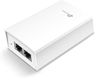 Инжектор PoE TP-Link | Адаптер PoE 48 В постоянного тока, пассивный PoE | Гигабитные порты | До 100 метров (325 футов) | Конструкция для настенного монтажа (TL-PoE4824G)