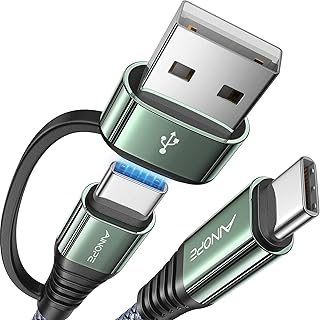 Кабель AINOPE USB C — USB C, 3 метра, быстрая зарядка, адаптер Type C — USB, 60 Вт, USB — USBC для iPhone 16 Pro Max Plus, 15 14 13 12, Samsung 25 Ultra, iPad, MacBook, Switch, серый.