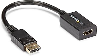 StarTech.com DP2HDMI2 DisplayPort to HDMI Video Adapter Converter