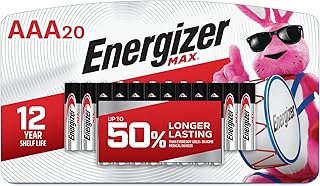 Батарейки Energizer MAX AAA (20 шт.), щелочные батарейки типа AAA.