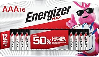 Батарейки Energizer AAA, щелочные Max Triple A, 16 штук