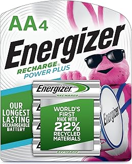 Аккумуляторные батарейки Energizer Power Plus типа АА (4 шт.), батарейки типа АА