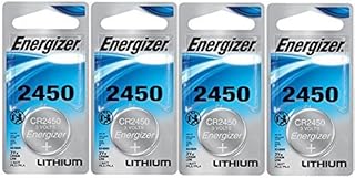 Литиевые батарейки-таблетки Energizer CR2450 в блистерной упаковке для часов/электроники (4 шт.)