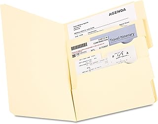 Папки для документов Pendaflex Divide It Up, формат Letter, манильская бумага, 24 шт. в упаковке (10770)