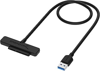 Кабель SABRENT SATA — USB — адаптер USB 3.0 для 2,5-дюймовых жестких дисков SATA I/II/III — внешний преобразователь для передачи данных с SSD/HDD (EC-SSHD)
