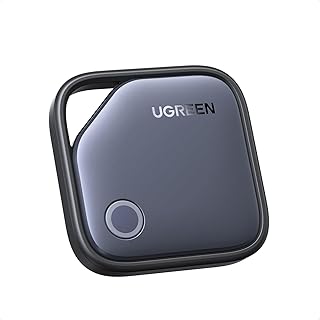 UGREEN FineTrack Smart Finder, совместимый с Apple Find My (только iOS), со сменной батареей на 2 года, Bluetooth-трекер-метка, умная метка для поиска предметов (ключей, багажа, паспорта) с сигнализацией и напоминанием о забытых вещах.